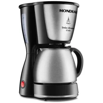 Cafeteira Mondial Dolce Arome Inox 600ml